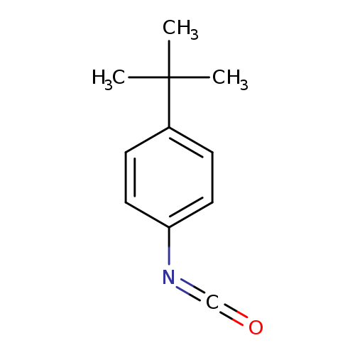 O=C=Nc1ccc(cc1)C(C)(C)C