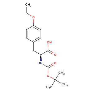 CCOc1ccc(cc1)C[C@@H](C(=O)O)NC(=O)OC(C)(C)C