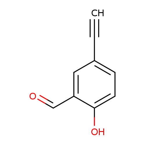 O=Cc1cc(C#C)ccc1O