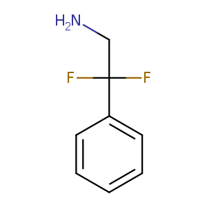 NCC(c1ccccc1)(F)F