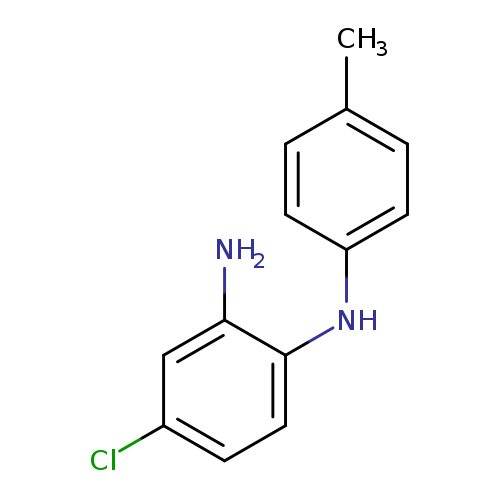 Cc1ccc(cc1)Nc1ccc(cc1N)Cl