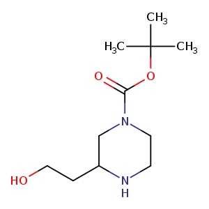 OCCC1NCCN(C1)C(=O)OC(C)(C)C