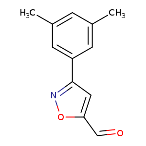 O=Cc1onc(c1)c1cc(C)cc(c1)C