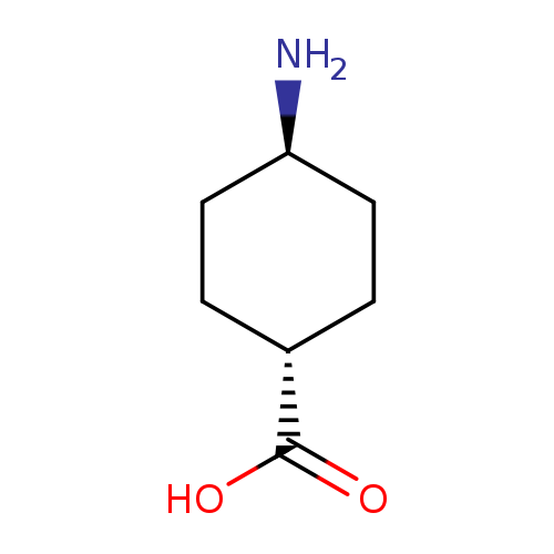 N[C@@H]1CC[C@H](CC1)C(=O)O