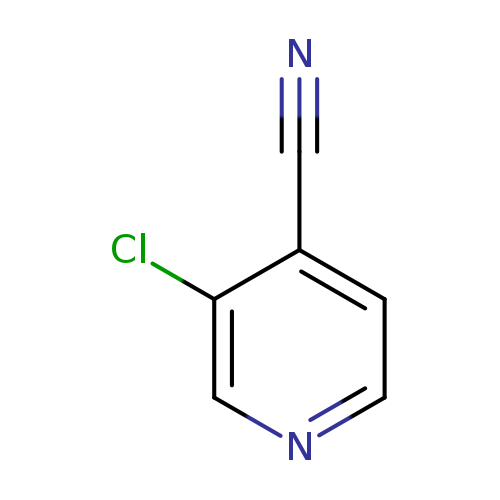 N#Cc1ccncc1Cl