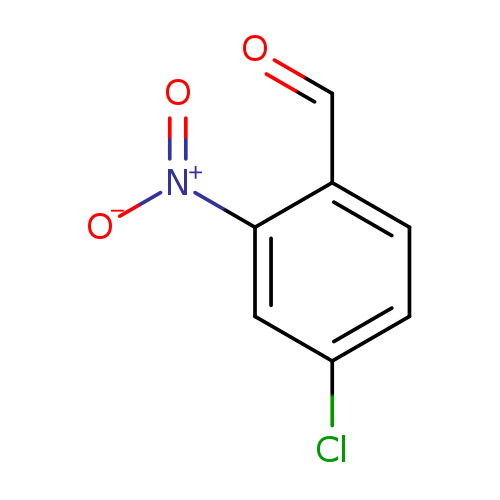 O=Cc1ccc(cc1[N+](=O)[O-])Cl