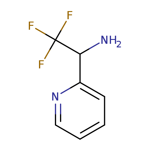 NC(C(F)(F)F)c1ccccn1