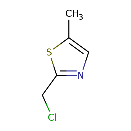 Cc1cnc(s1)CCl