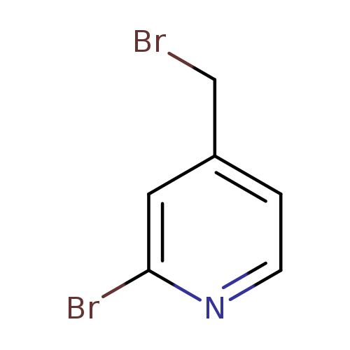 BrCc1ccnc(c1)Br