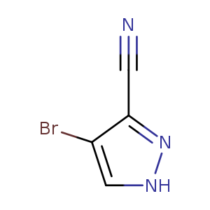 Brc1c[nH]nc1C#N