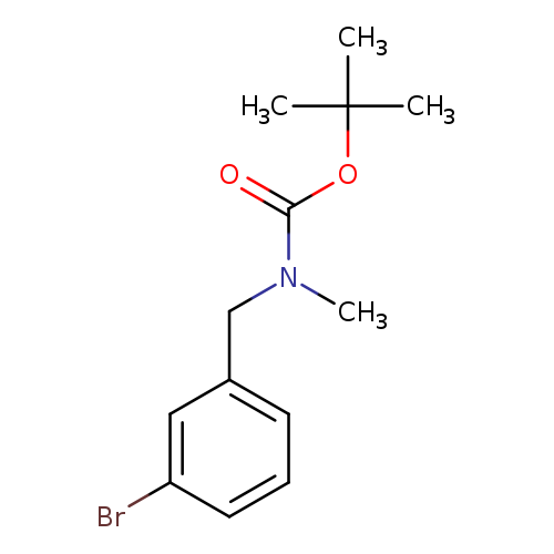 Brc1cccc(c1)CN(C(=O)OC(C)(C)C)C