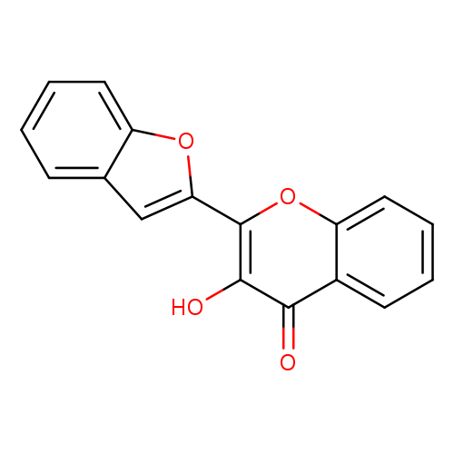 Oc1c(oc2c(c1=O)cccc2)c1cc2c(o1)cccc2