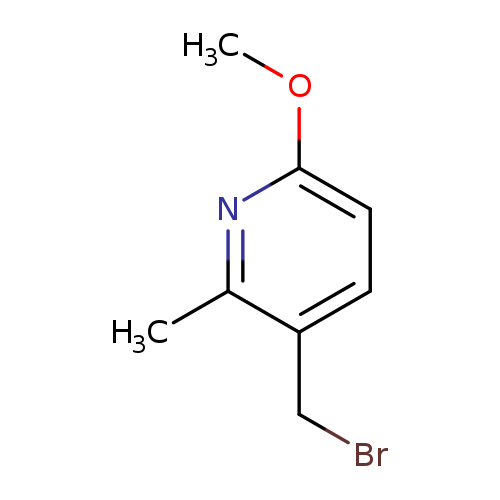 COc1ccc(c(n1)C)CBr