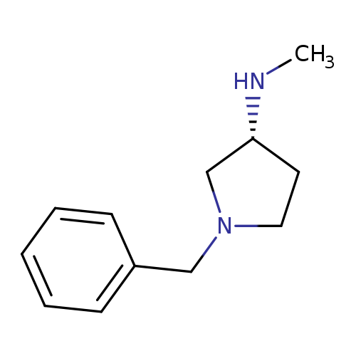 CN[C@@H]1CCN(C1)Cc1ccccc1