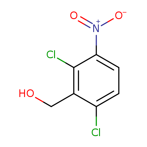 OCc1c(Cl)ccc(c1Cl)[N+](=O)[O-]