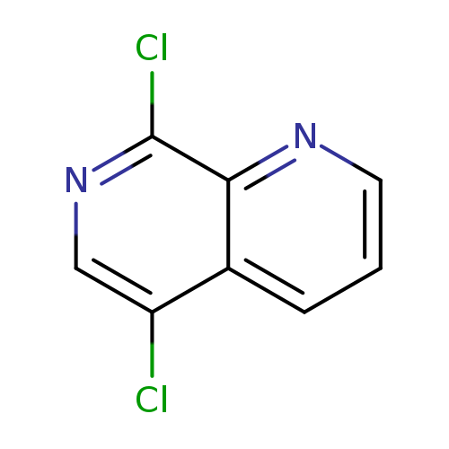 Clc1cnc(c2c1cccn2)Cl