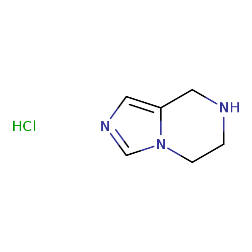 N1CCn2c(C1)cnc2.Cl