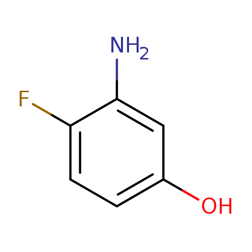 Oc1ccc(c(c1)N)F