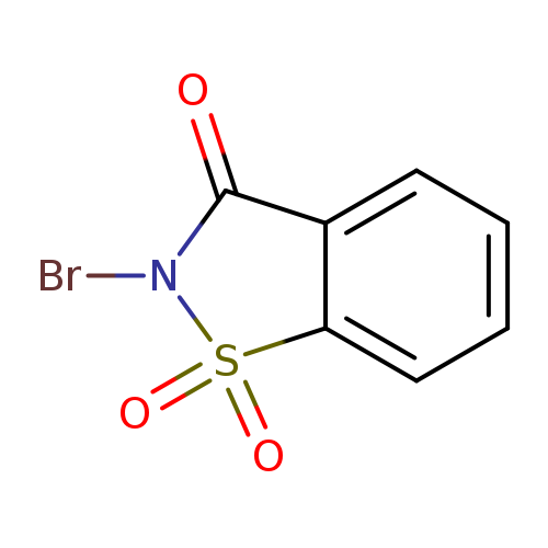 O=C1c2ccccc2S(=O)(=O)N1Br