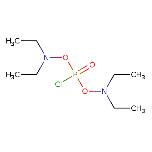 CCN(OP(=O)(ON(CC)CC)Cl)CC