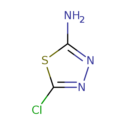 Nc1nnc(s1)Cl