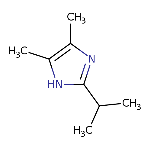 Cc1[nH]c(nc1C)C(C)C