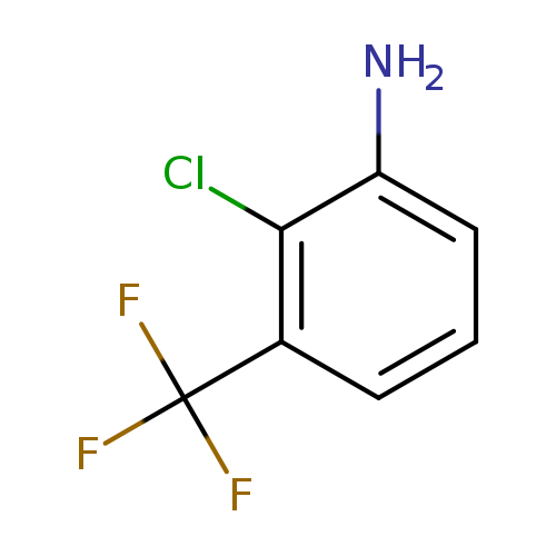 Nc1cccc(c1Cl)C(F)(F)F