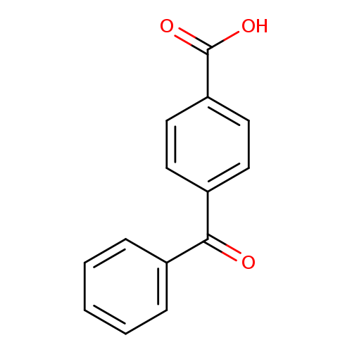 O=C(c1ccccc1)c1ccc(cc1)C(=O)O