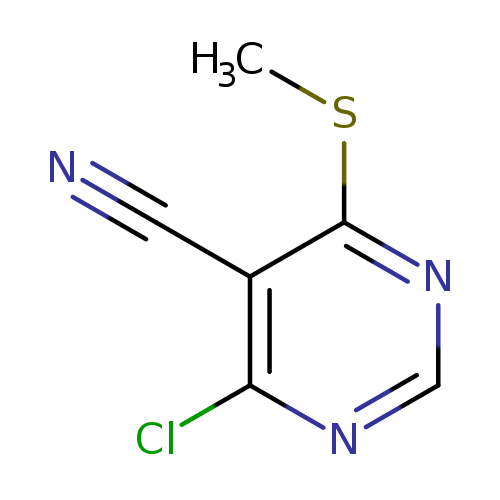 CSc1ncnc(c1C#N)Cl