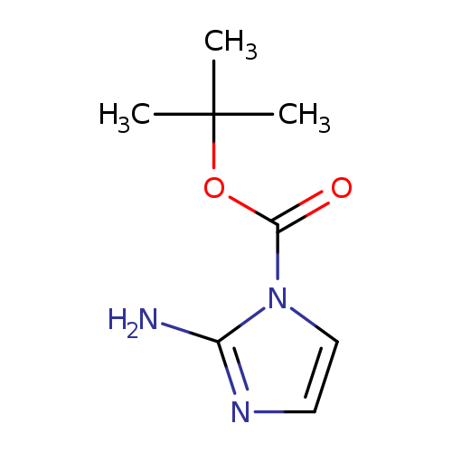 O=C(n1ccnc1N)OC(C)(C)C