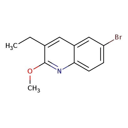 CCc1cc2cc(Br)ccc2nc1OC