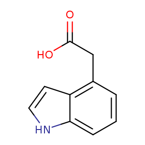 OC(=O)Cc1cccc2c1cc[nH]2