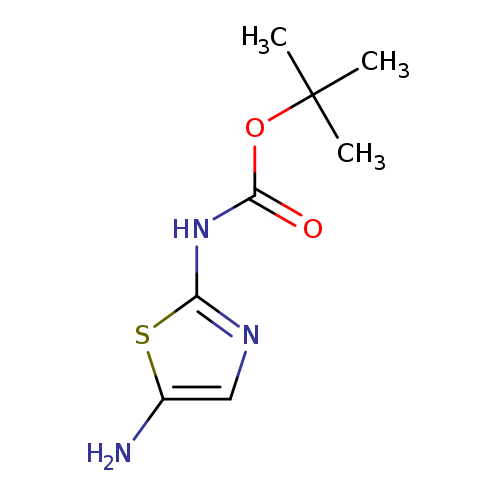 O=C(Nc1ncc(s1)N)OC(C)(C)C