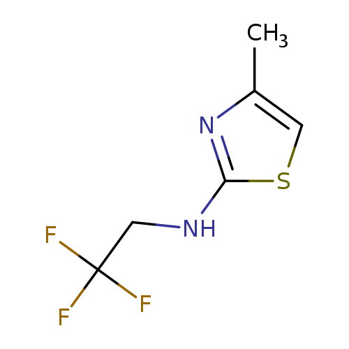 FC(CNc1scc(n1)C)(F)F