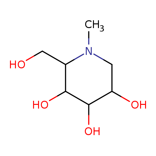 OCC1N(C)CC(C(C1O)O)O