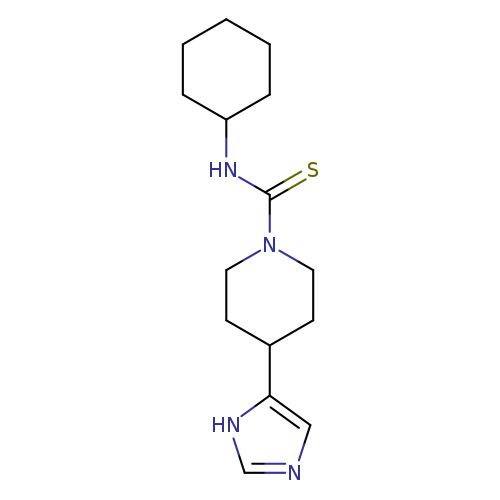 S=C(N1CCC(CC1)c1cnc[nH]1)NC1CCCCC1