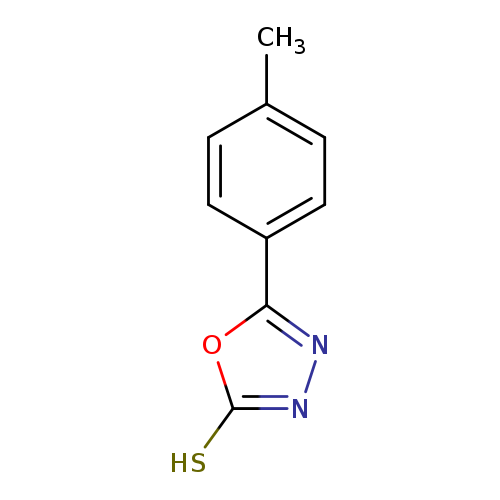 Cc1ccc(cc1)c1nnc(o1)S