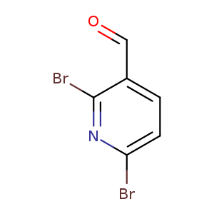 Brc1nc(Br)ccc1C=O