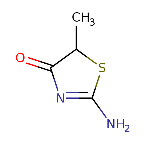 NC1=NC(=O)C(S1)C