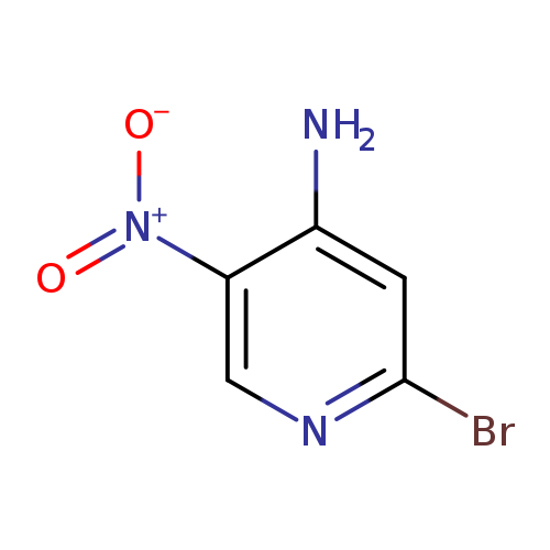 [O-][N+](=O)c1cnc(cc1N)Br