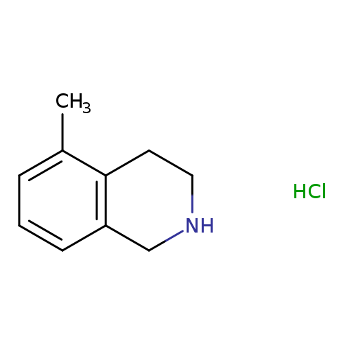 Cc1cccc2c1CCNC2.Cl