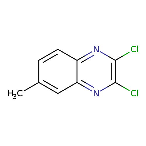 Cc1ccc2c(c1)nc(c(n2)Cl)Cl