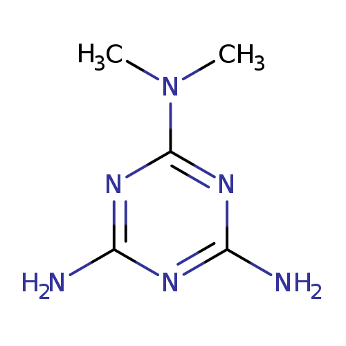 CN(c1nc(N)nc(n1)N)C