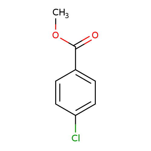 COC(=O)c1ccc(cc1)Cl