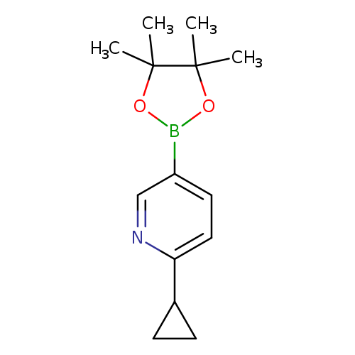 CC1(C)OB(OC1(C)C)c1ccc(nc1)C1CC1