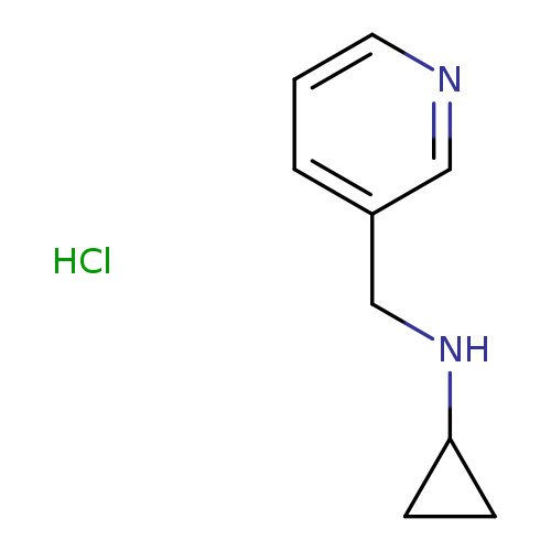 c1ccc(cn1)CNC1CC1.Cl