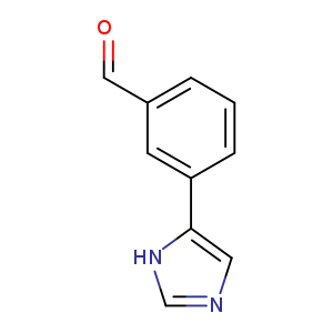 O=Cc1cccc(c1)c1cnc[nH]1