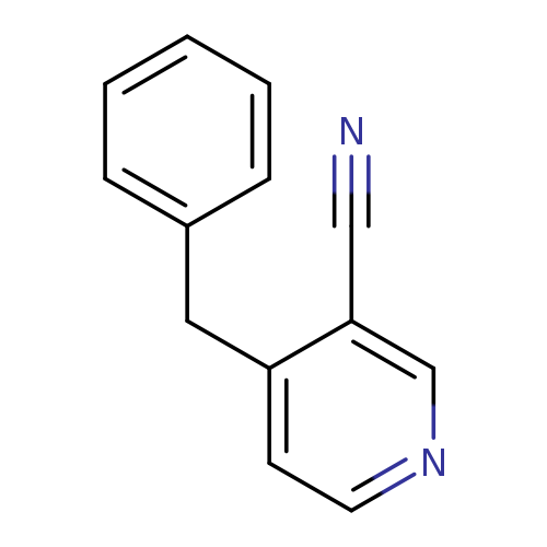 N#Cc1cnccc1Cc1ccccc1