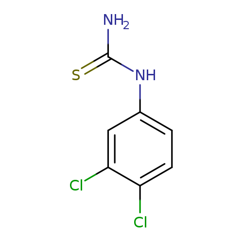 NC(=S)Nc1ccc(c(c1)Cl)Cl