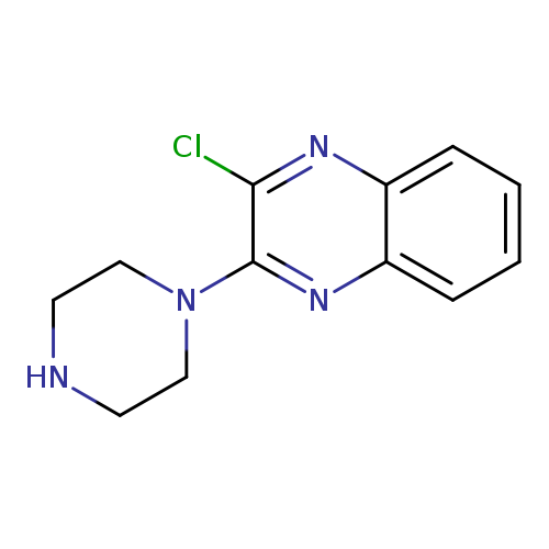 Clc1nc2ccccc2nc1N1CCNCC1